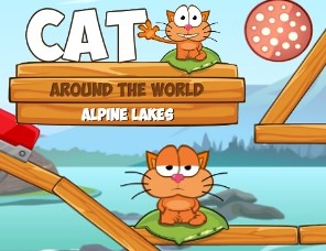 Download Cat Around the World: Alpine Lakes game
