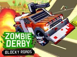 Zombie Derby: Blocky Roads